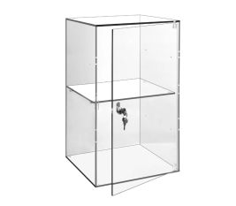 Plexiglas Vitrine | 300x300x500mm | met deur