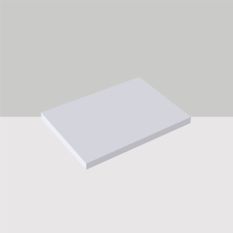 Plons Tomaat piramide HMPE Snijplank Wit op maat 25mm | Damme Kunststoffen