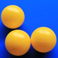 Ballenbak ballen | Geel | 60mm | 100stuks
